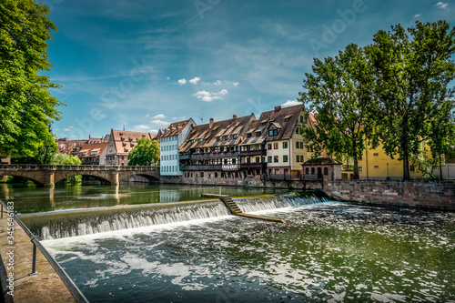 Nürnberg, Maxbrücke, Pegnitz photo