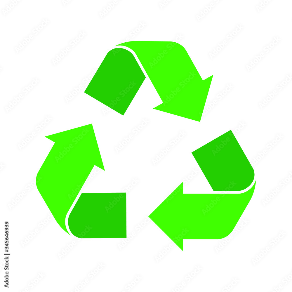 Fototapeta premium recycle icon set vector, arrows Logo Web Icon