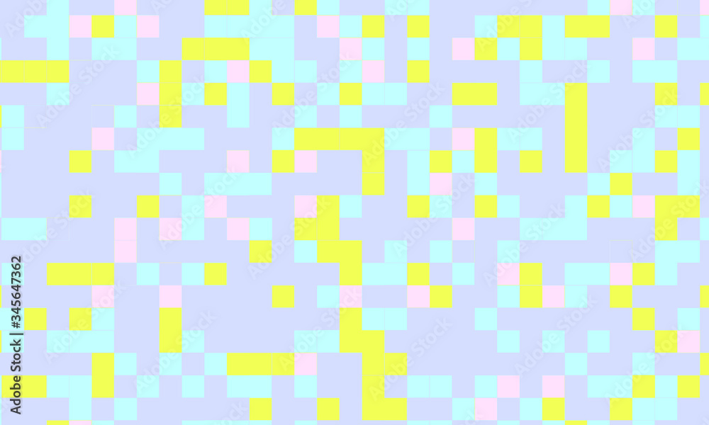 Abstract square pixel mosaic colorful background geometric seamless pattern in pastel colors. 8 bit Abstract square pixel mosaic colorful background geometric seamless pattern in pastel colors. 8 bit