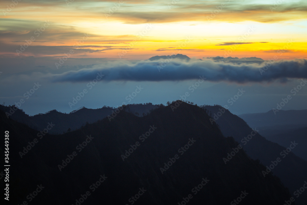 Obraz premium Another Side Mountain, East Java