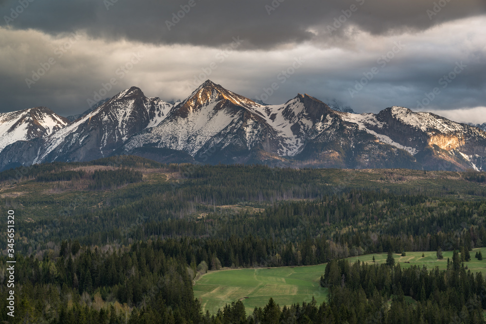 Tatry panorama Tatry panorama