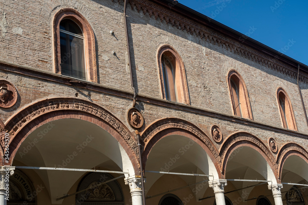 Historic palace of Faenza, Italy