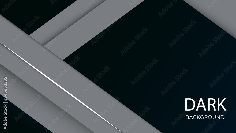 Abstract Modern Gradient Black Template Design of Decoration Background. Use for Poster, Artwork, Ad, Banner, Presentation, Cover Design. Illustration Vector EPS10 Abstract Modern Gradient Black Template Design of Decoration Background. Use for Poster, Artwork, Ad, Banner, Presentation, Cover Design. Illustration Vector EPS10