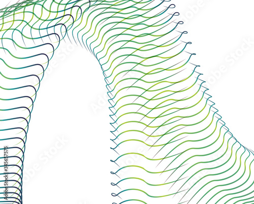 Abstract background blend wave line design for Wallpaper, Banner, Background, Card, Book Illustration, landing page