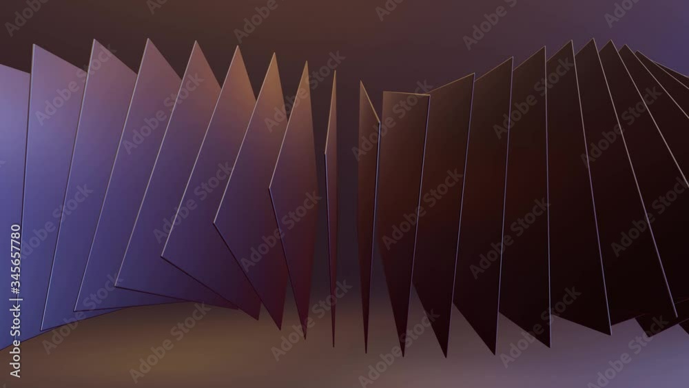 dark abstract spiral background animation. 3D rendering illustration. seamless minimal loop endless motion. abstract geometric shapes footage. diffuse artificial lighting