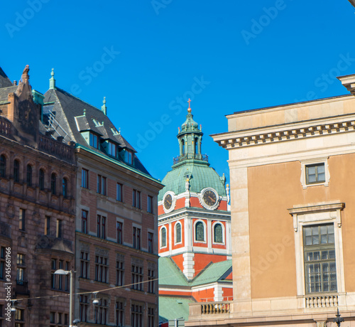 Saint James's Church (Sankt Jacobs kyrka) is a church in central Stockholm, Sweden. Street view.