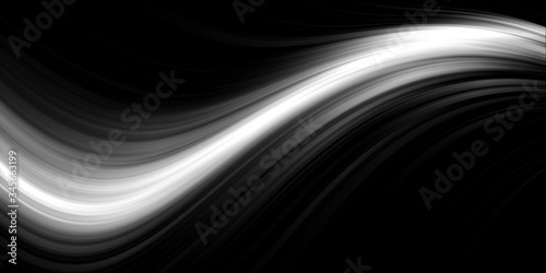 
Abstract Black luxury fabric background with wave