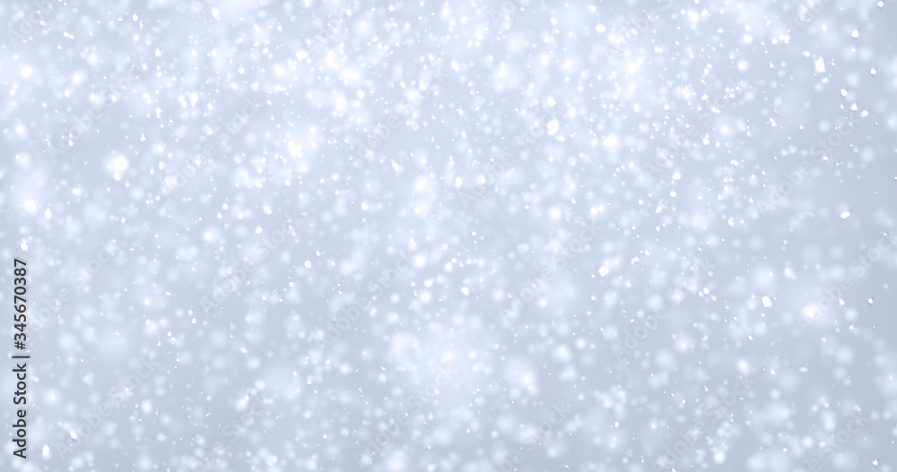 Snow flakes background, isolated transparent snowfall pattern with overlay  effect. White snowflakes falling with bokeh glitter light, Christmas snow  fall cold background Stock Illustration