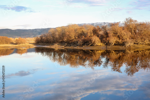 Spring flood