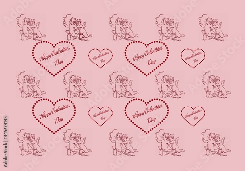 Seamless pattern with colorful flowers