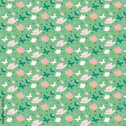 Seamless pattern with leaves
seamless pattern with green leaves