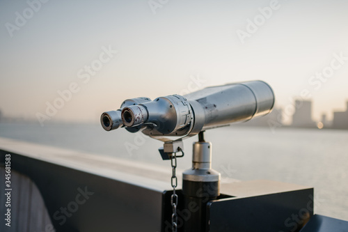 coin operated binoculars