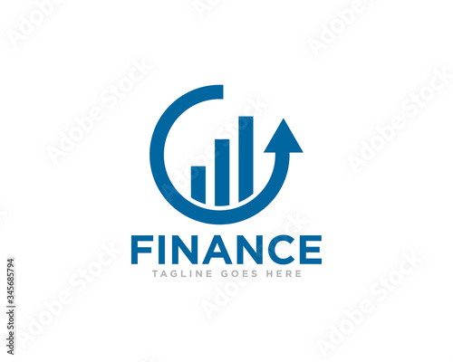 Finance and Accounting Logo Design Vector