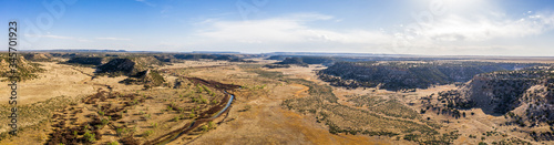 Comanche National Grassland - La Junta, Colorado. Aerial Drone Photo