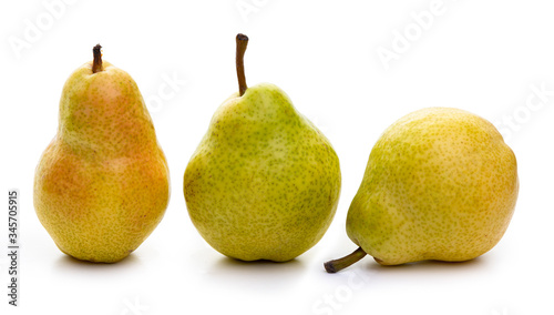 Pears Isolate on a white background.