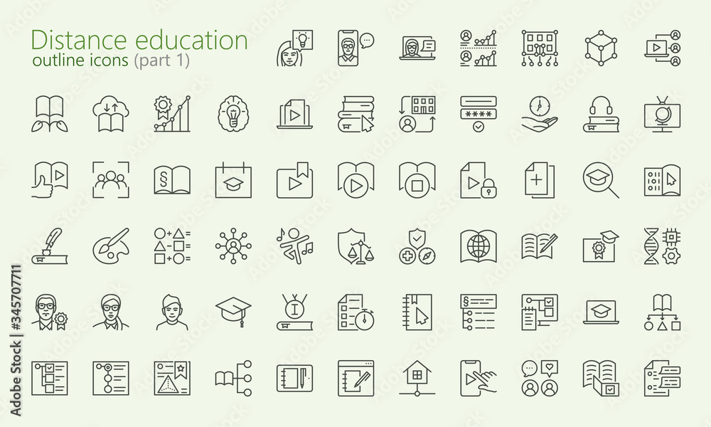 Distance learning outline iconset (part 3) for web, mobile app, presentation and other. Was created with grids for pixel perfect. Distance learning outline iconset (part 3) for web, mobile app, presentation and other. Was created with grids for pixel perfect.