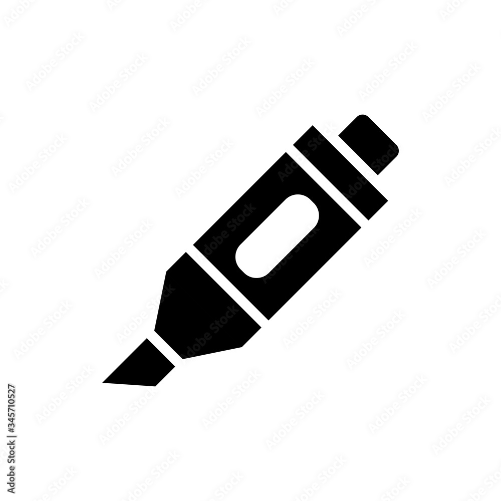 Highlighter Icon Design Vector Logo Highlighter Icon Design Vector Logo