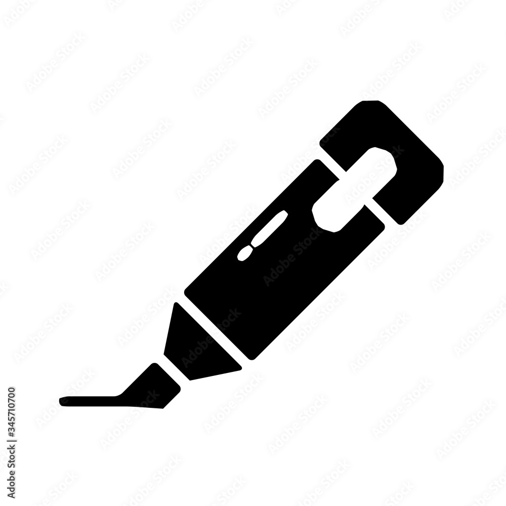 Highlighter Icon Design Vector Logo Highlighter Icon Design Vector Logo