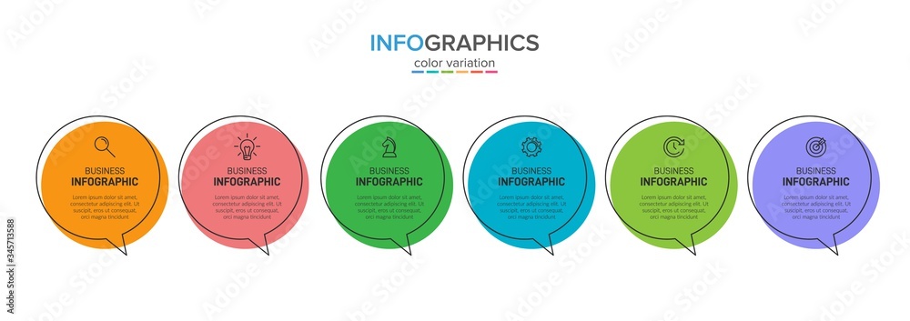 Concept of arrow business model with 6 successive isometric steps. Six colorful graphic elements. Timeline design for brochure, presentation. Infographic design layout Concept of arrow business model with 6 successive isometric steps. Six colorful graphic elements. Timeline design for brochure, presentation. Infographic design layout