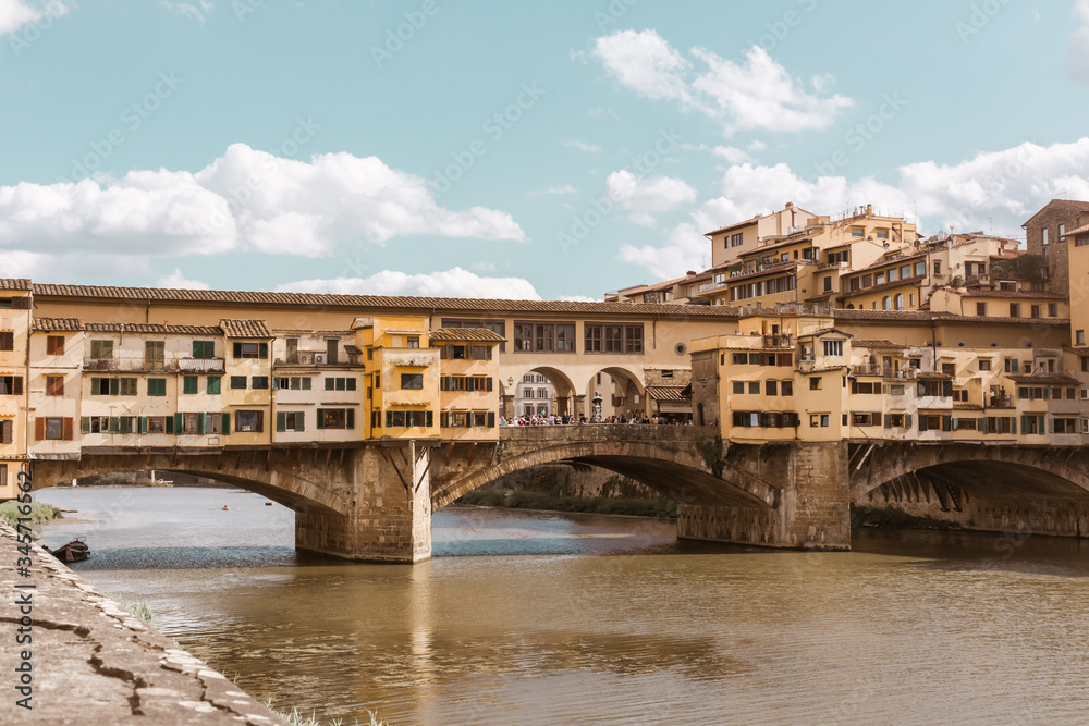 Ponte Vecchio from the nearby bridge