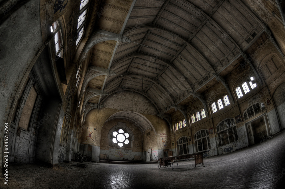 Abandoned hospital sanatorium Beelitz Heilstaetten, Germany Abandoned hospital sanatorium Beelitz Heilstaetten, Germany