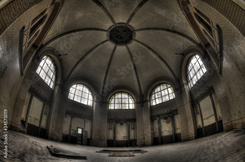 Abandoned hospital sanatorium Beelitz Heilstaetten  Germany