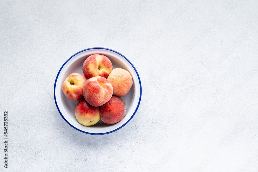 Healthy breakfast fruits and berry set on grey background. The concept of delicious and healthy food. Top view, copy space. Healthy breakfast fruits and berry set on grey background. The concept of delicious and healthy food. Top view, copy space.