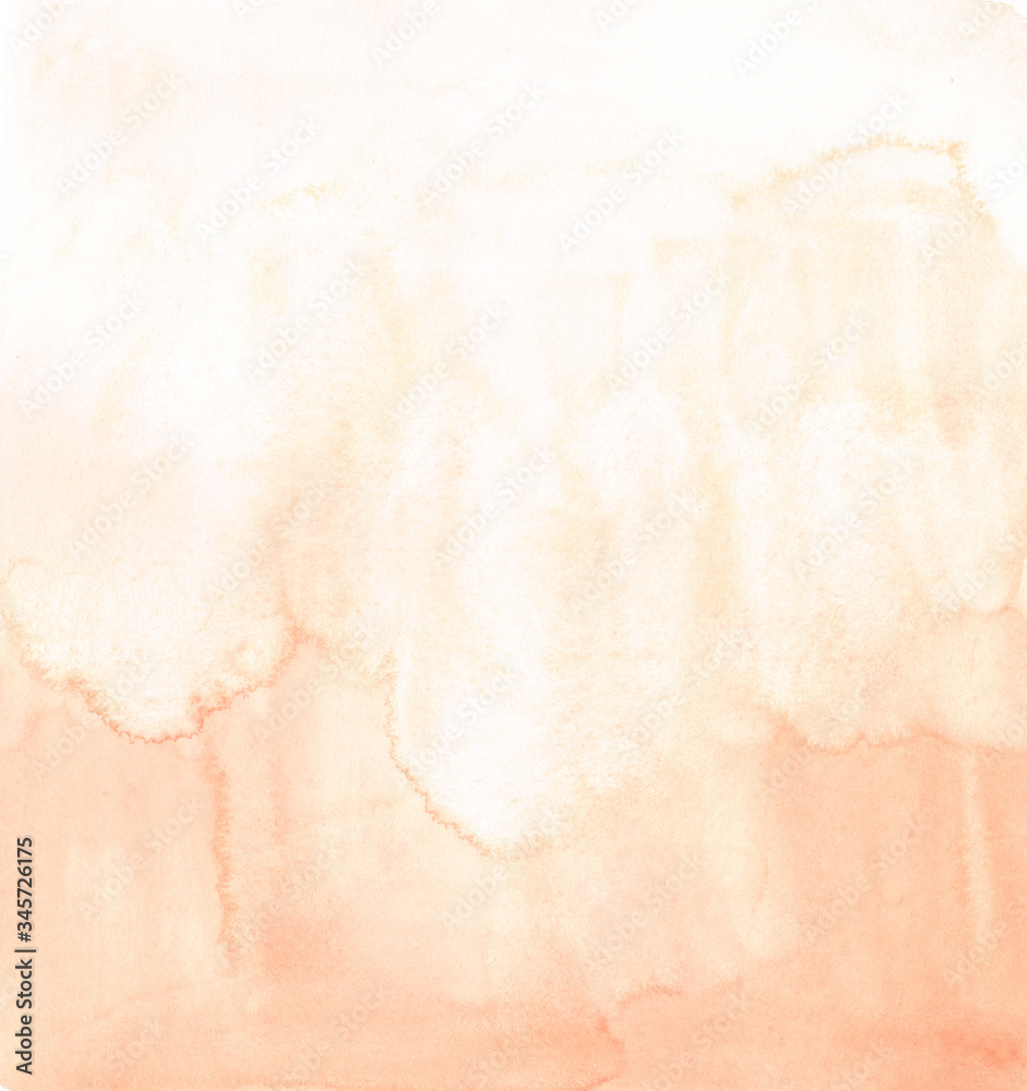Fototapeta premium Background blurred beige abstract watercolor