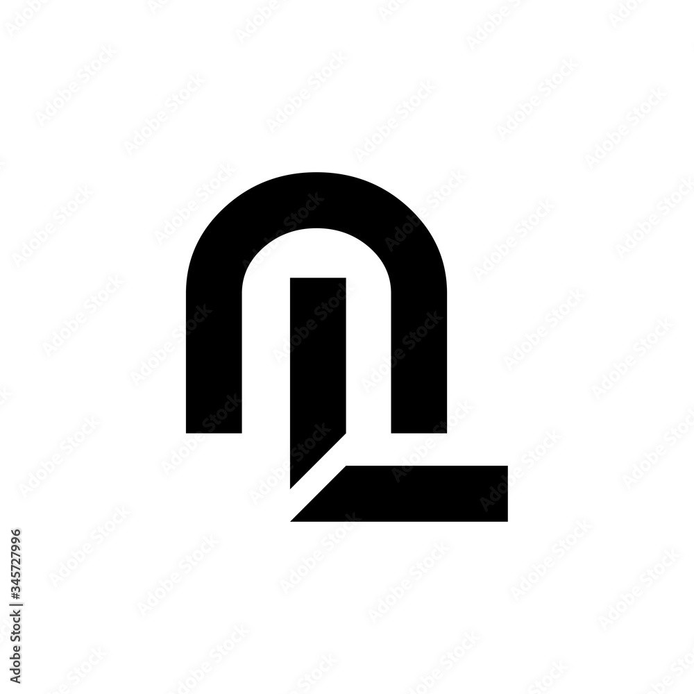 Initial Letter NL Logo Design Vector Template. Creative Abstract NL Letter Logo Design Initial Letter NL Logo Design Vector Template. Creative Abstract NL Letter Logo Design