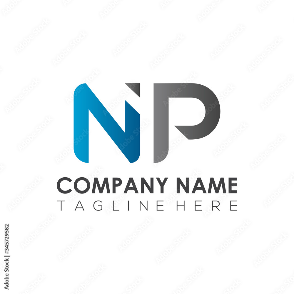 Initial Letter NP Logo Design Vector Template. Creative Abstract NP Letter Logo Design Initial Letter NP Logo Design Vector Template. Creative Abstract NP Letter Logo Design