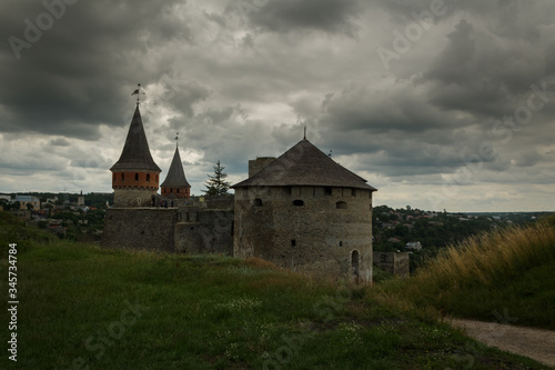 Towers of a medieval castle
