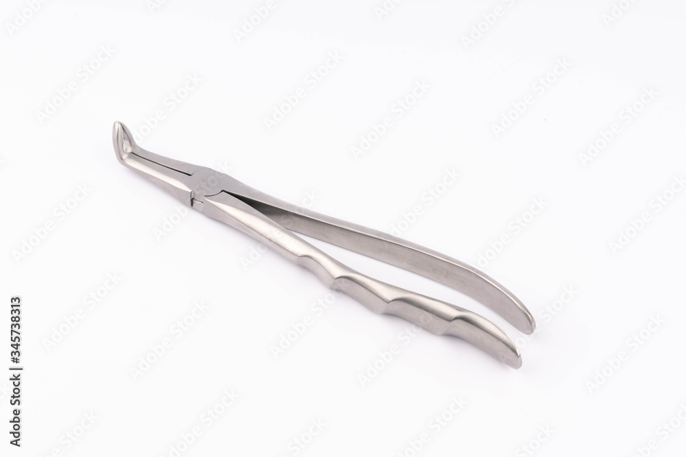 Dental extraction forceps stainless steel. Dental extraction forceps stainless steel.