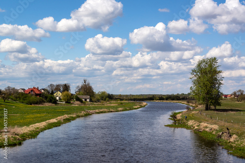 Wiosna w Dolinie Narwi. Wiosenne Podlasie. Tykocin, Strękowa Góra, Podlasie, Polska