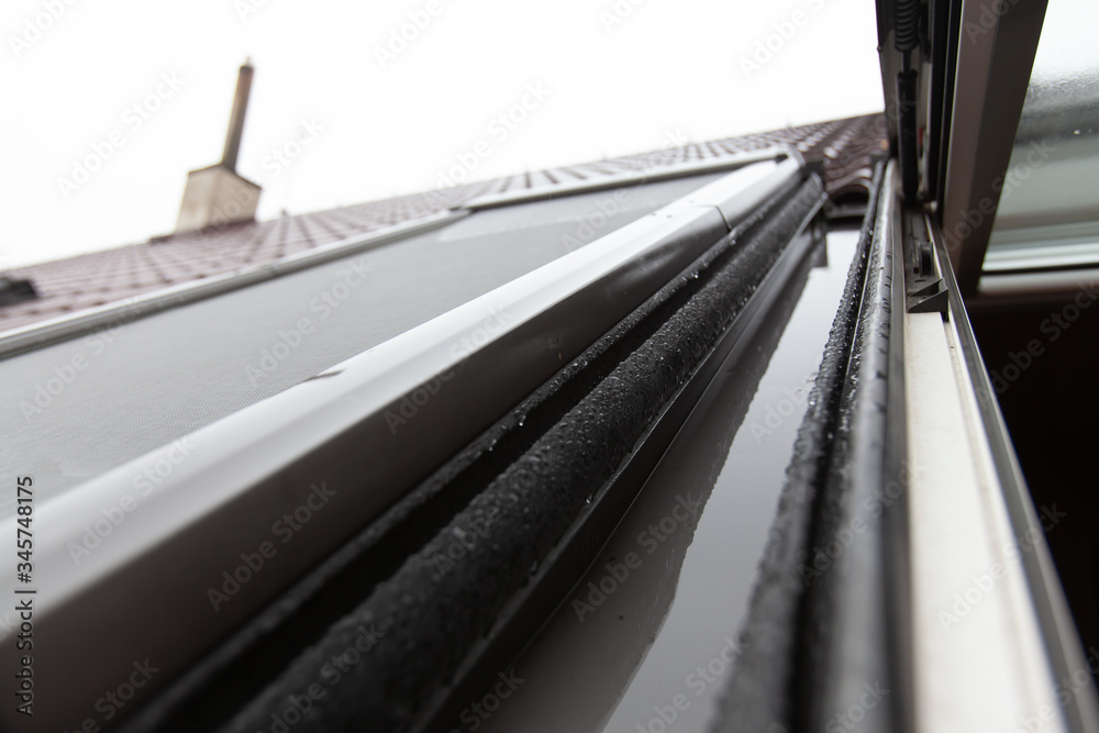 Summer rainy weather.