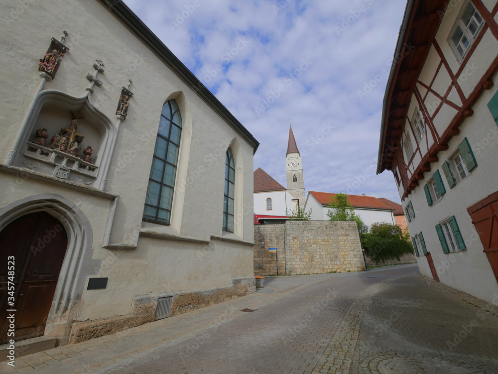 Ehingen (Donau), Deutschland: Blick in die typisch schwäbische Altstadt Ehingen (Donau), Deutschland: Blick in die typisch schwäbische Altstadt