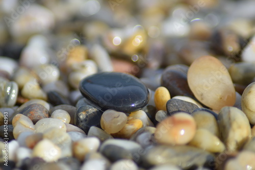 Rocks of a Mediterranean sea beach