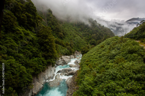  The Blue Pools of Haast Pass, New Zealand