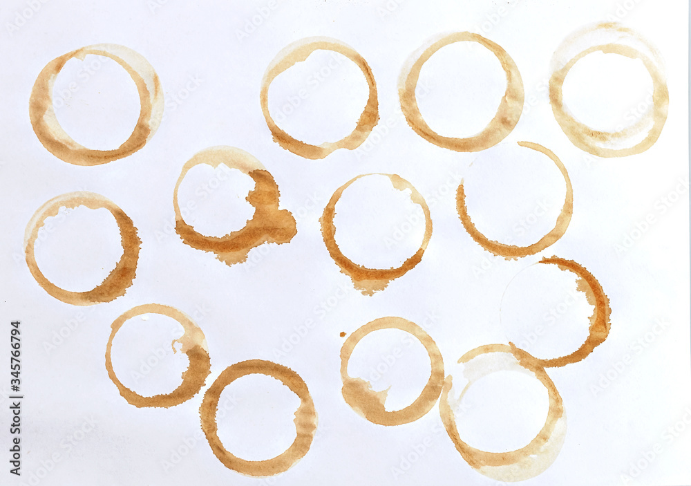 Coffe stains and splash ring from mug Coffe stains and splash ring from mug