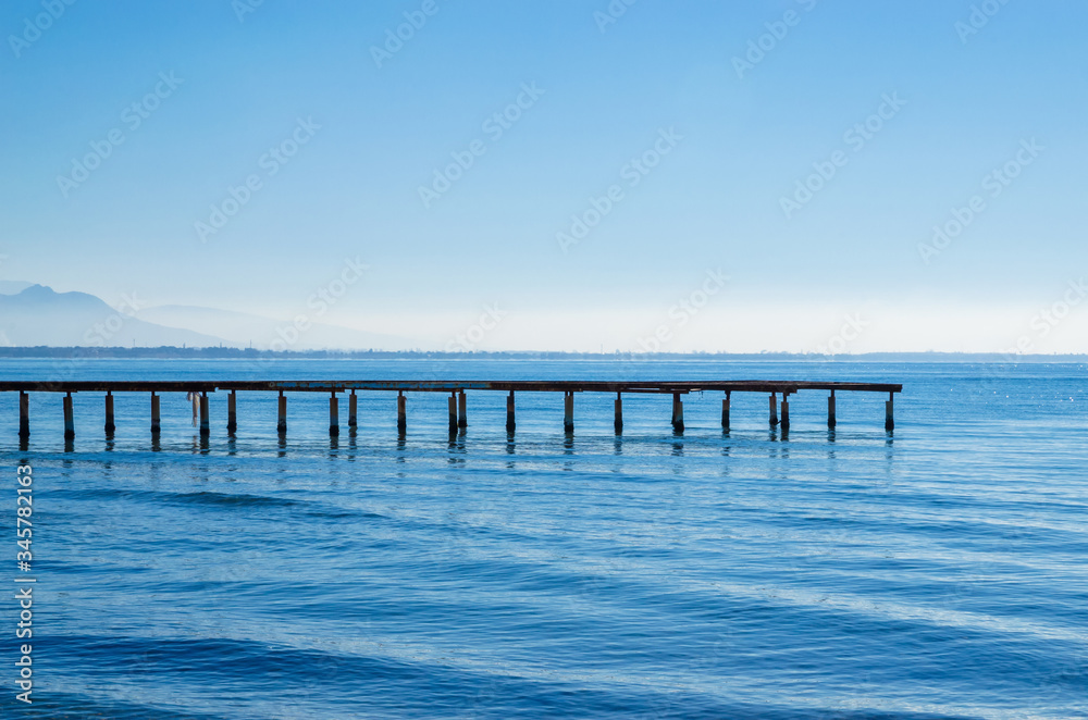 Beautiful sea landscape near city Ayvalik, Turkey Beautiful sea landscape near city Ayvalik, Turkey