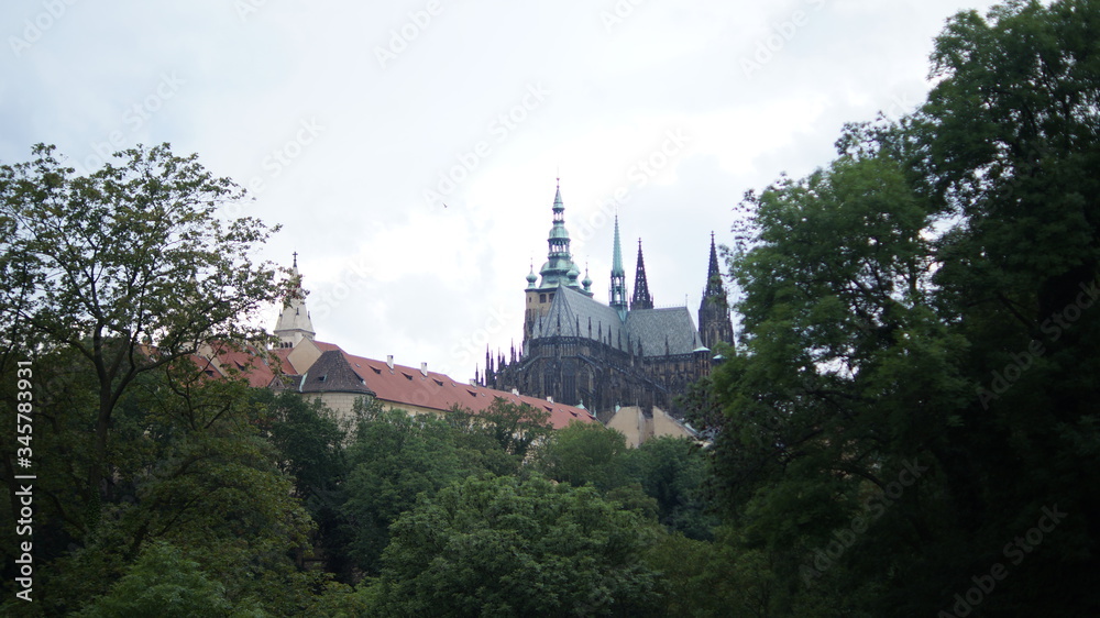 castle on the hill in Prague