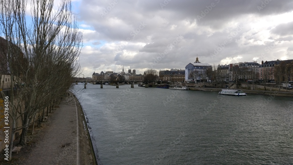 Seine  river in Paris