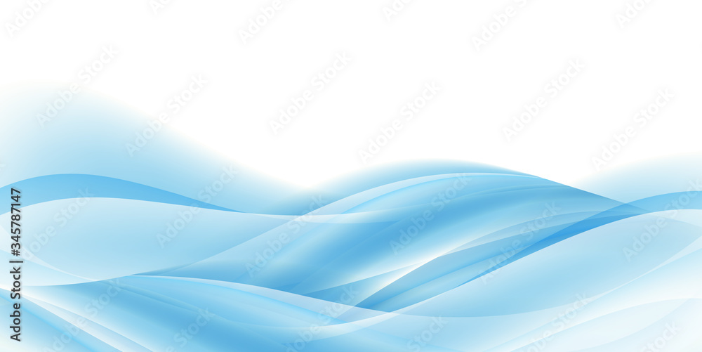 Naklejka premium 波 海 曲線 背景