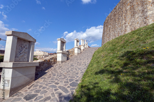 The Szep bastion of Eger Castle in Hungary photo