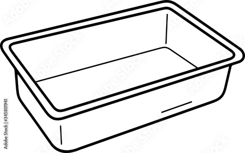Metal instrument tray for medical