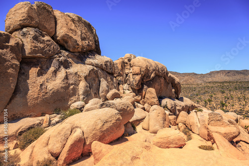 Rocks and Landscapes of Joshua Tree, Joshua Tree National Park, California
