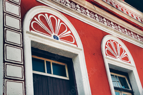 Canvas Print vintage windows