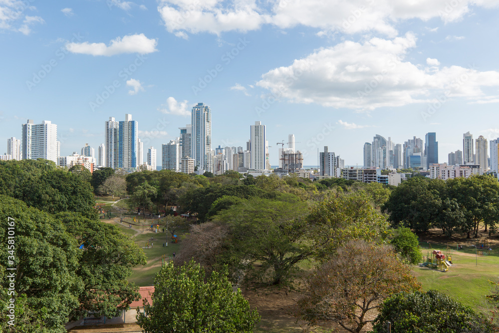 Fototapeta premium Parque Omar, Panama City