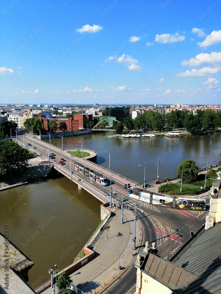 Naklejka premium Wrocław views