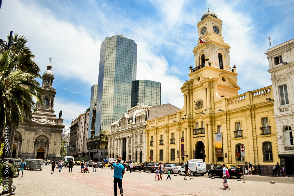 Obraz premium Architecture Santiago