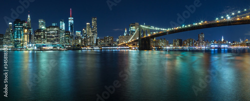New York City by night